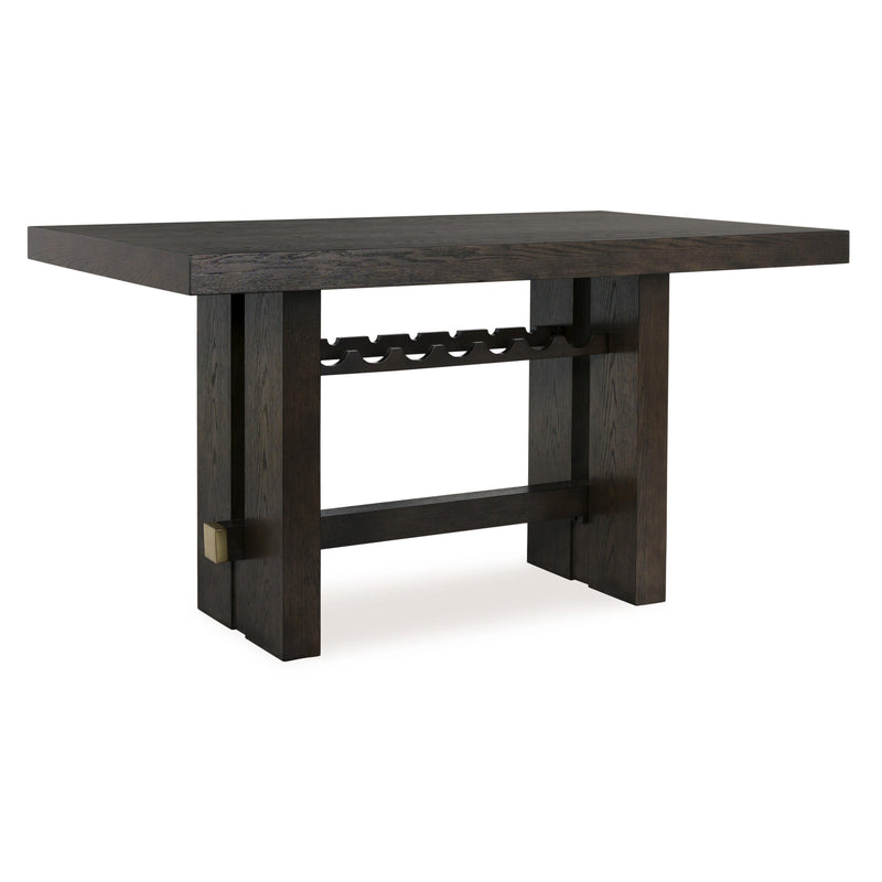  Signature Design by Ashley Burkhaus D984-32 Rectangular Dining Room Counter Table IMAGE 1