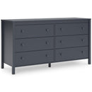  Signature Design by Ashley Simmenfort EB1528-231 Six Drawer Dresser IMAGE 1