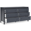  Signature Design by Ashley Simmenfort EB1528-231 Six Drawer Dresser IMAGE 2