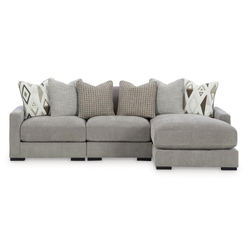  Benchcraft Aslan Court 20305S4 3 pc Sofa Sectional with Chaise IMAGE 1