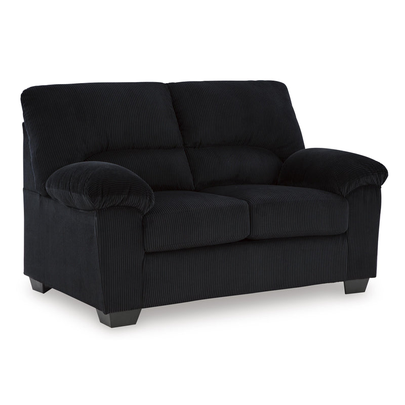  Manufacturer Color_Onyx -- SimpleJoy 2420435 Loveseat IMAGE 1