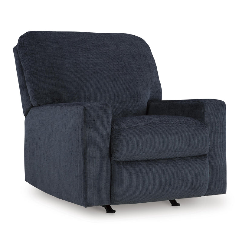  Manufacturer Color_Ink -- Signature Design by Ashley Aviemore Rocker Fabric Recliner IMAGE 1