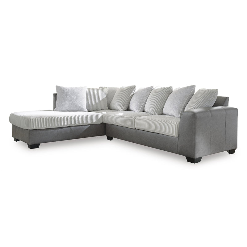  Benchcraft Clairette Court 31503S1 2 pc Sectional with Chaise IMAGE 1
