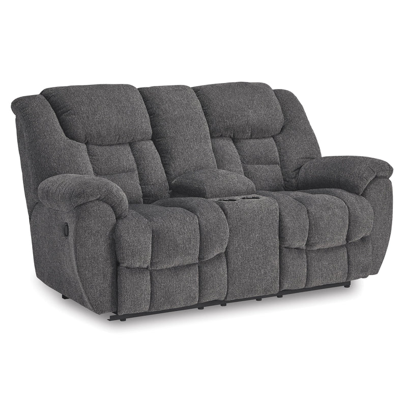  Signature Design by Ashley Foreside 3810494 Double Reclining Loveseat with Console IMAGE 1