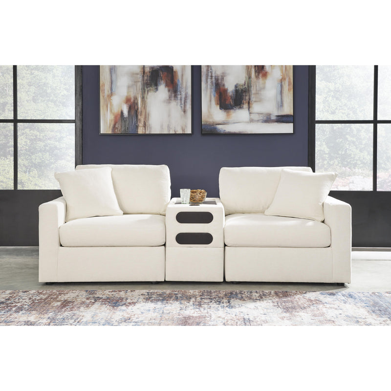  Manufacturer Color_Oyster -- Modmax 92103S13 3 pc Sectional with Audio Console IMAGE 1