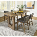  Signature Design by Ashley Cabalynn D974-13 Rectangular Dining Room Counter Table IMAGE 9