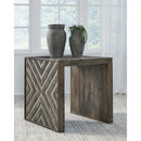  Signature Design by Ashley Dreggan T567-2 Square End Table IMAGE 4