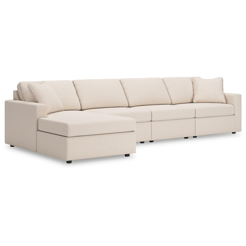  Manufacturer Color_Oyster -- Modmax 92103S26 4 pc Sectional with Chaise IMAGE 1