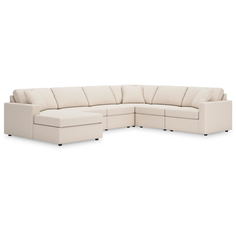  Manufacturer Color_Oyster -- Modmax 92103S45 6 pc Sectional with Chaise IMAGE 1