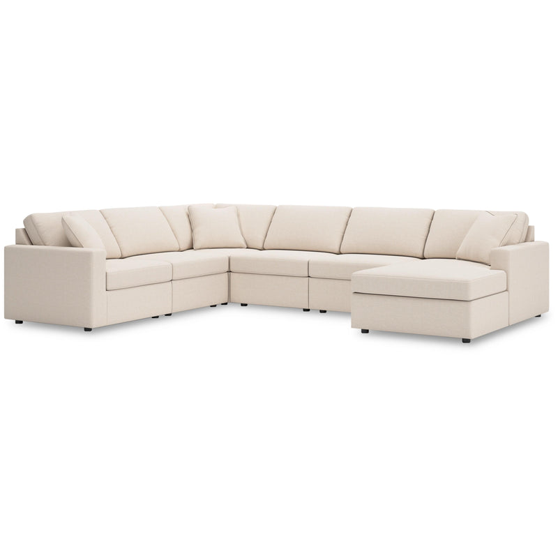  Manufacturer Color_Oyster -- Modmax 92103S46 6 pc Sectional with Chaise IMAGE 1