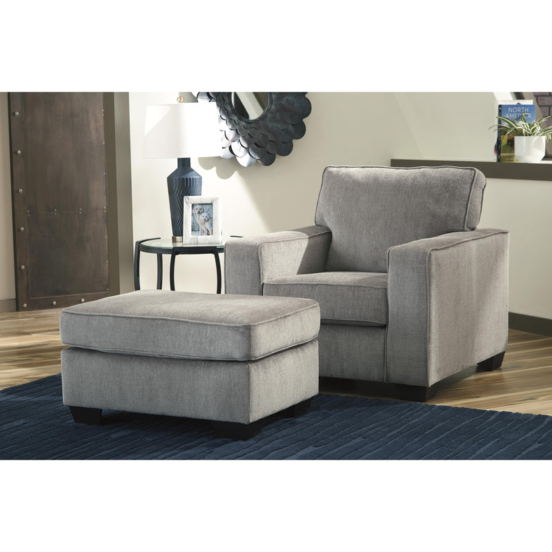  Manufacturer Color_Alloy -- Altari 87214U4 Chair and Ottoman IMAGE 1
