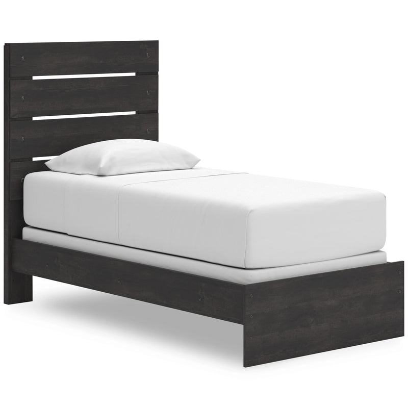  Size_Twin -- Signature Design by Ashley Hollivern Panel Bed IMAGE 1