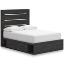  Size_Full -- Hollivern PCB2108B15 Full Panel Storage Bed IMAGE 1