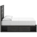  Size_Full -- Hollivern PCB2108B15 Full Panel Storage Bed IMAGE 4