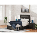 Size_Full -- Hollivern PCB2108B15 Full Panel Storage Bed IMAGE 7
