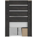  Size_Twin -- Signature Design by Ashley Hollivern Panel Bed with Storage IMAGE 5