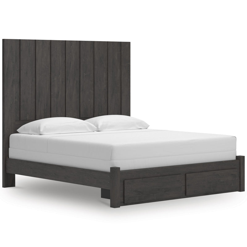  Size_King -- Fraluna PCB3370B9 King Panel Storage Bed IMAGE 1