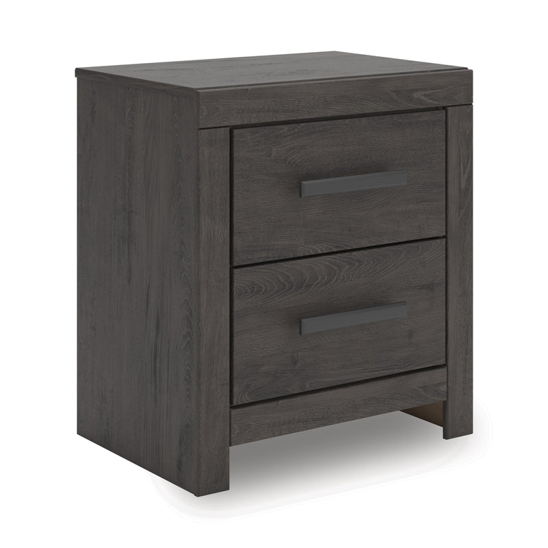  Signature Design by Ashley Prendonea B3789-92 Two Drawer Night Stand IMAGE 1