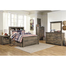  Signature Design by Ashley Trinell B446B91 Full Bookcase Bed with Storage IMAGE 3