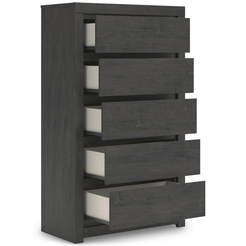  Signature Design by Ashley Fraluna PCB3370-46 Five Drawer Chest IMAGE 2