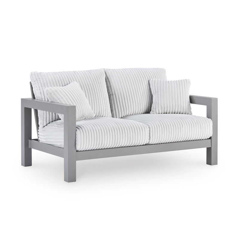  Signature Design by Ashley Hurley Park PCP695-835 Loveseat w/Cushion IMAGE 1