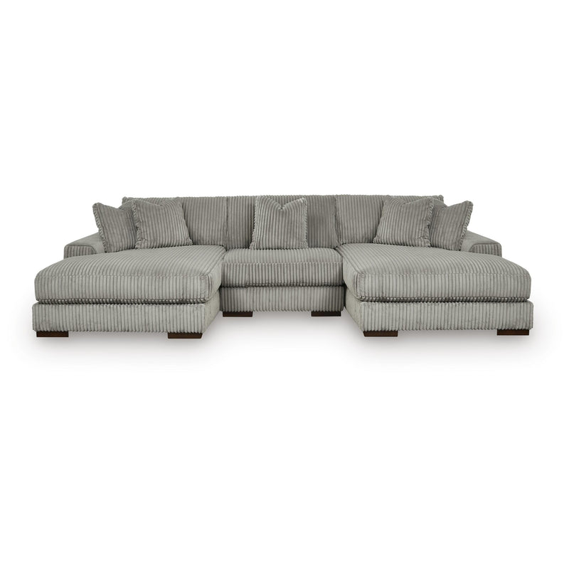  Signature Design by Ashley Lindyn 21105S18 3 pc Sectional with Double Chaise IMAGE 1