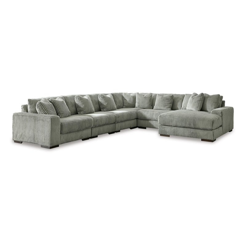  Manufacturer Color_Fog -- Lindyn 21105S19 6 pc Sectional with Chaise IMAGE 1