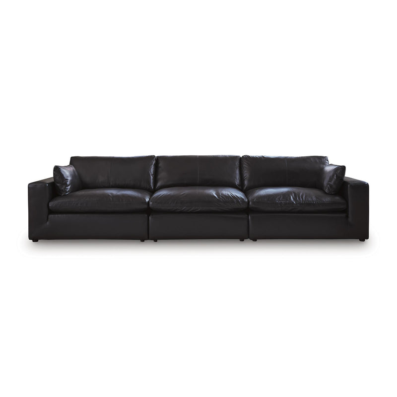  Signature Design by Ashley Emilia 30902S2 3 pc Sectional Sofa IMAGE 1