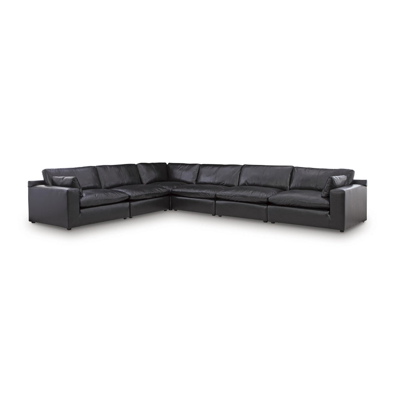  Manufacturer Color_Black -- Emilia 30902S5 6 pc Sectional IMAGE 1
