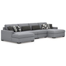  Benchcraft Bealton 61305S9 4 pc Sectional with Double Chaise IMAGE 1