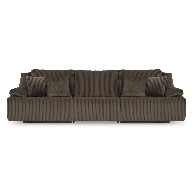  Manufacturer Color_Chocolate -- Signature Design by Ashley Top Tier Reclining Fabric Sofa IMAGE 1