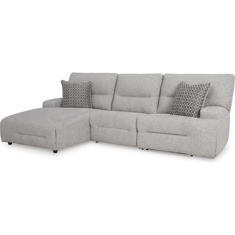  Signature Design by Ashley Acklen Place 93605S7 3 pc Power Reclining Sectional IMAGE 1