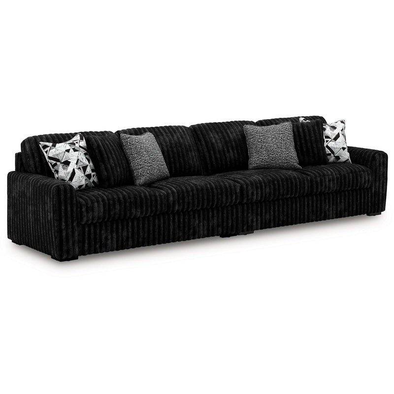  Manufacturer Color_Onyx -- Signature Design by Ashley Midnight Madness Fabric 2 pc Sectional IMAGE 1