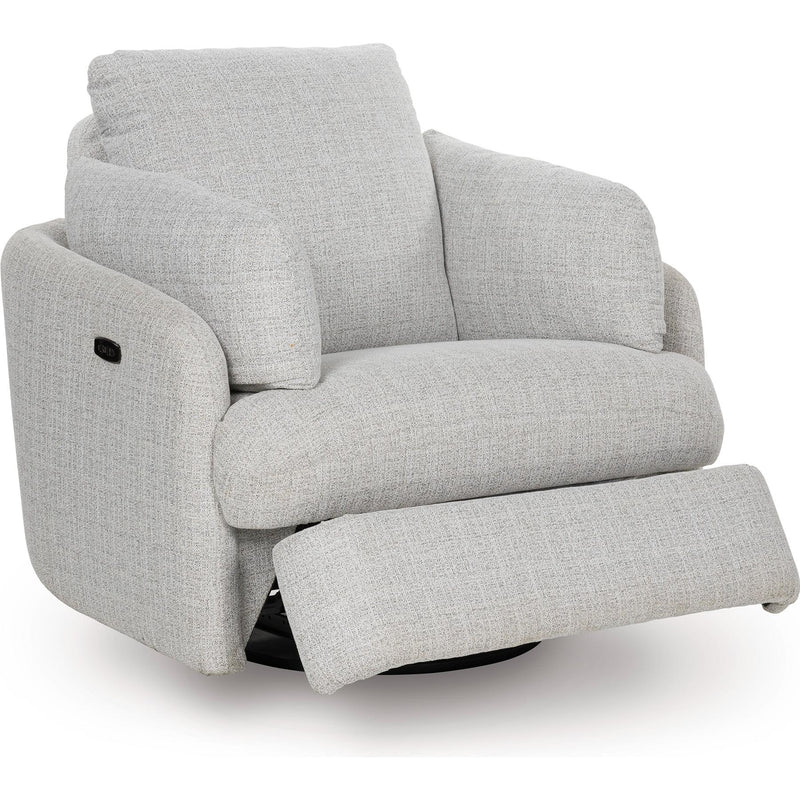  Manufacturer Color_Stone -- Alainmont Next-Gen Nuvella A3000739 Swivel Power Recliner IMAGE 2
