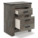  Signature Design by Ashley Frandern B4480-92 Two Drawer Night Stand IMAGE 2