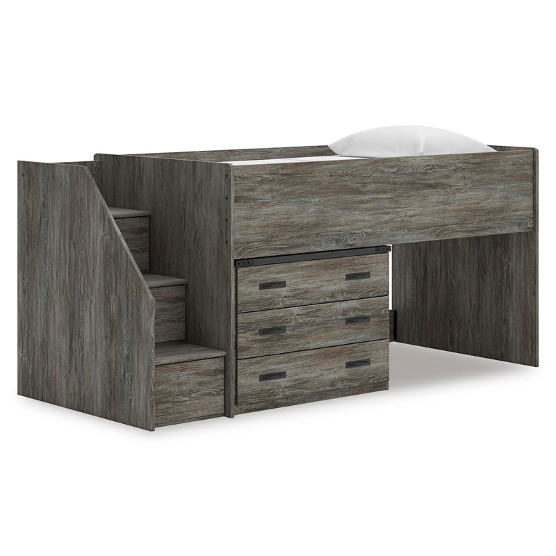  Signature Design by Ashley Frandern B4480B15 Twin Loft Bed with Drawer Storage IMAGE 1