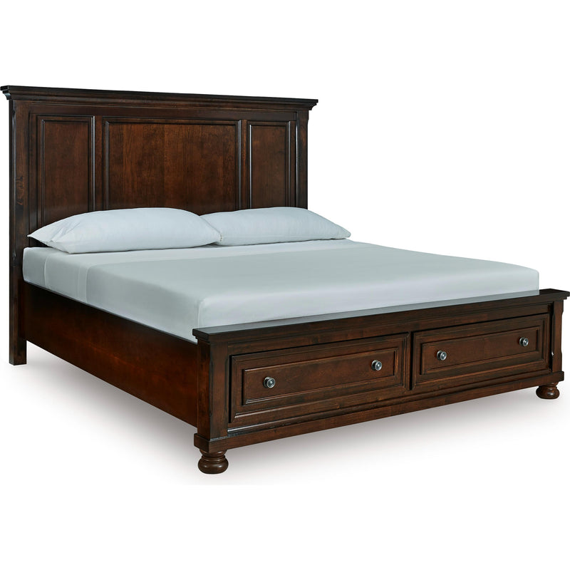  Size_King -- Porter B697B44 King Panel Storage Bed IMAGE 1