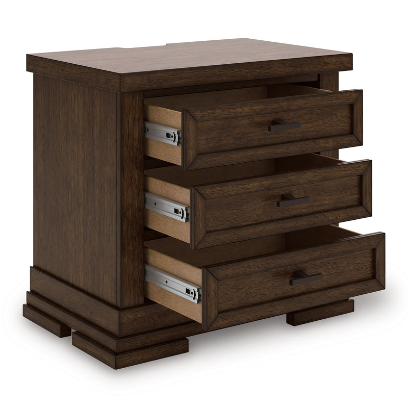  Signature Design by Ashley Taffenbrook B849-93 Three Drawer Night Stand IMAGE 2