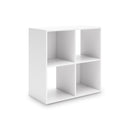  Signature Design by Ashley Onita EA9630-2X2 Four Cube Organizer IMAGE 1