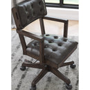  Signature Design by Ashley Breckington H556-01A Home Office Desk Chair IMAGE 8