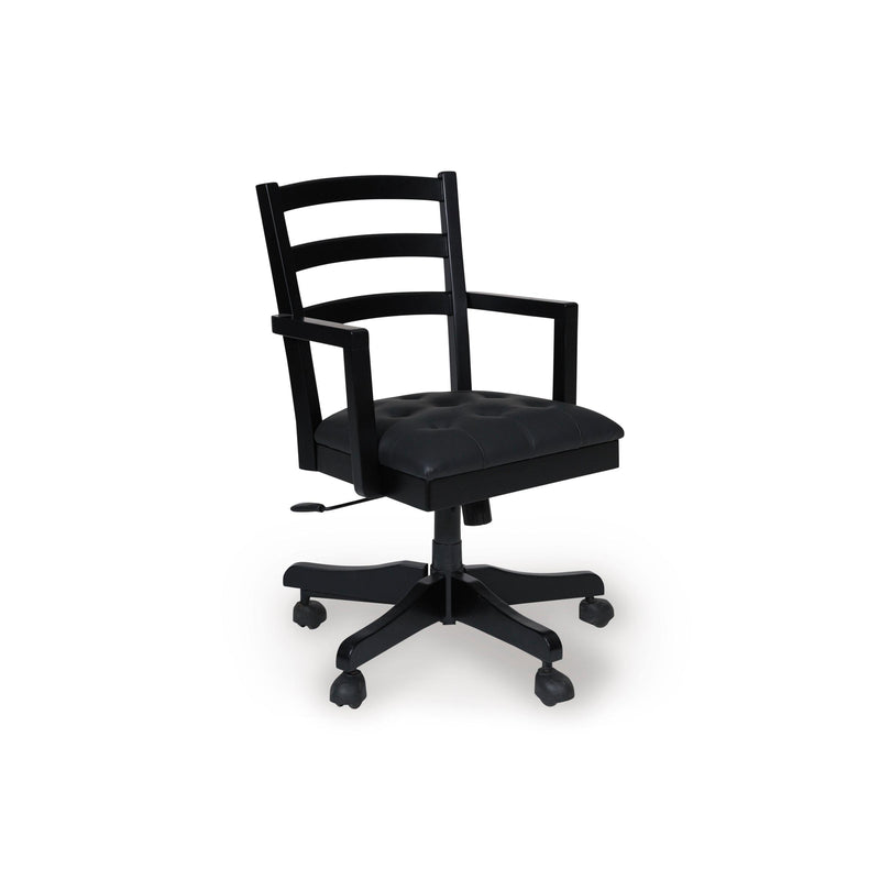  Signature Design by Ashley Wildenauer H664-01A Home Office Swivel Desk Chair IMAGE 1