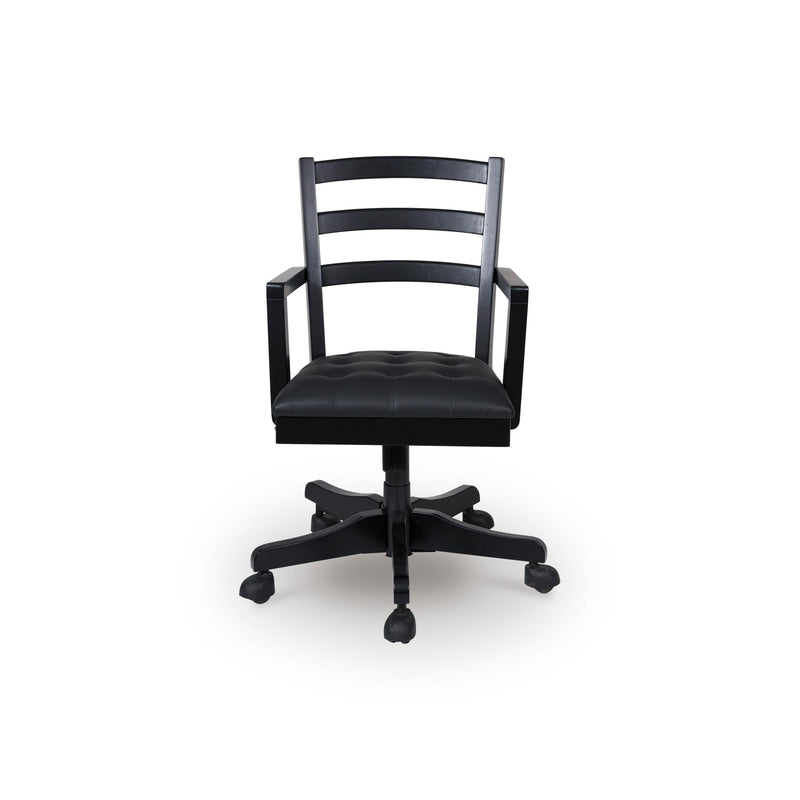  Signature Design by Ashley Wildenauer H664-01A Home Office Swivel Desk Chair IMAGE 2