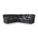  Signature Design by Ashley Sultan Meadow PC13001S1 2 pc Reclining Sectional IMAGE 2