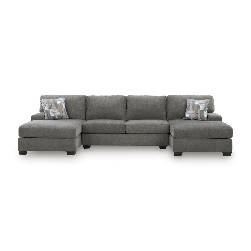  Signature Design by Ashley Clarington PC48405S7 3 pc Sleeper Sectional with Double Chaise IMAGE 1