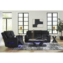  Manufacturer Color_Black -- Signature Design by Ashley Power Reclining Fabric Sofa IMAGE 16