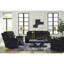 Manufacturer Color_Black -- Signature Design by Ashley Power Reclining Fabric Sofa IMAGE 19