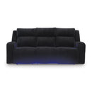  Manufacturer Color_Black -- Signature Design by Ashley Power Reclining Fabric Sofa IMAGE 3