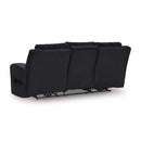  Manufacturer Color_Black -- Signature Design by Ashley Power Reclining Fabric Sofa IMAGE 4