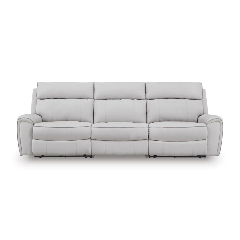  Signature Design by Ashley Social Pointe PC98802S1 3 pc Power Reclining Sectional IMAGE 1