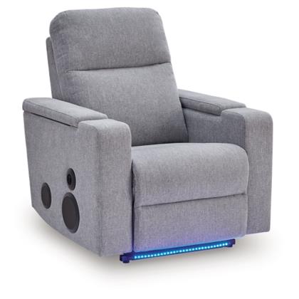  Signature Design by Ashley Pineland PC9930642A Glider Power Reclining with Audio System IMAGE 1